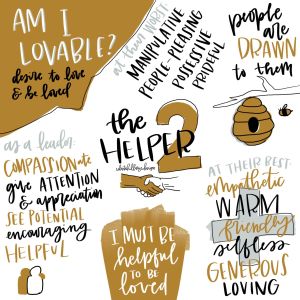 Enneagram type 2 Infographic