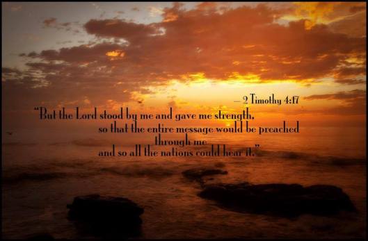2 Timothy 4:17